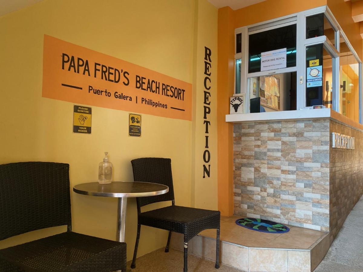 Papa Freds Beach Resort Puerto Galera Extérieur photo