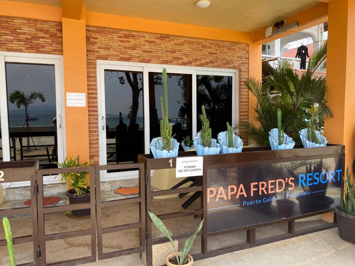 Papa Freds Beach Resort Puerto Galera Extérieur photo