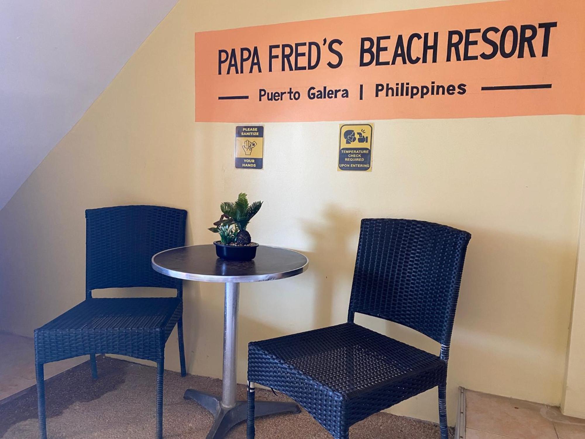 Papa Freds Beach Resort Puerto Galera Extérieur photo